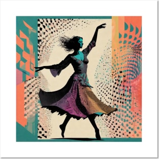 Dancing Woman Posters and Art